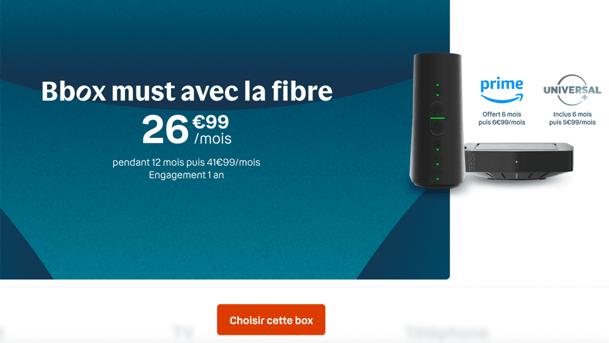 Box internet WiFi 6 Bouygues Telecom