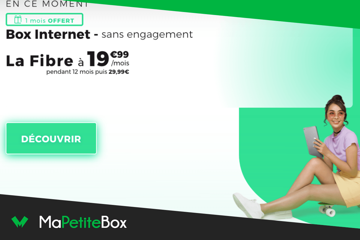 Ces box internet avec la fibre SFR disponibles dès 19,99€