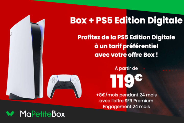 PS5 en promo box internet SFR Premium