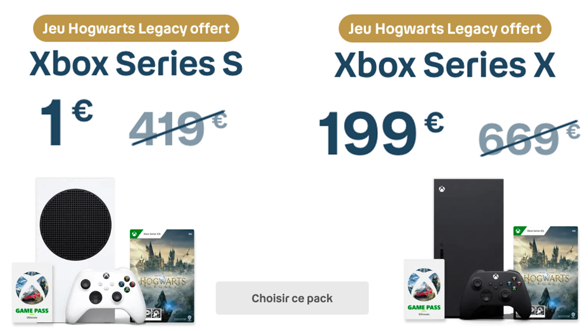 Xbox pas chères Bouygues