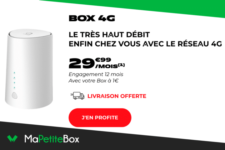 Offres Noël 3 box internet 4G