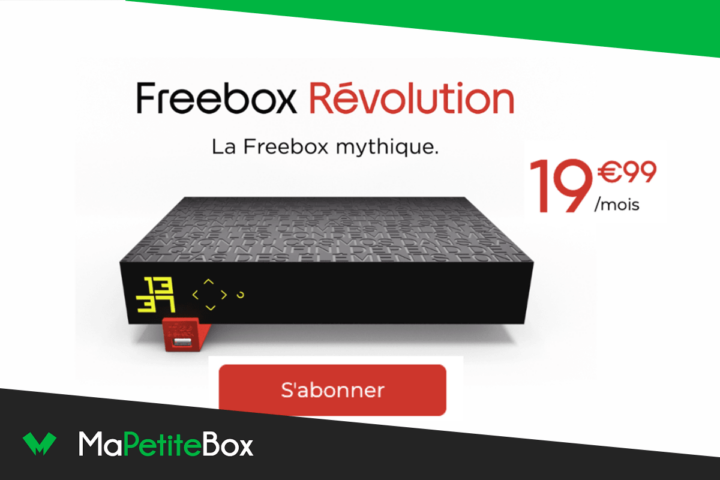 Freebox Révolution en promotion