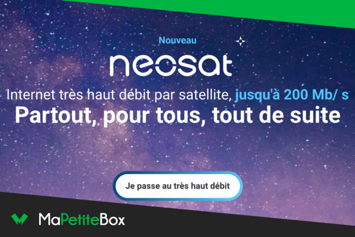 Neosat Internet par satellite 100 Mb/s