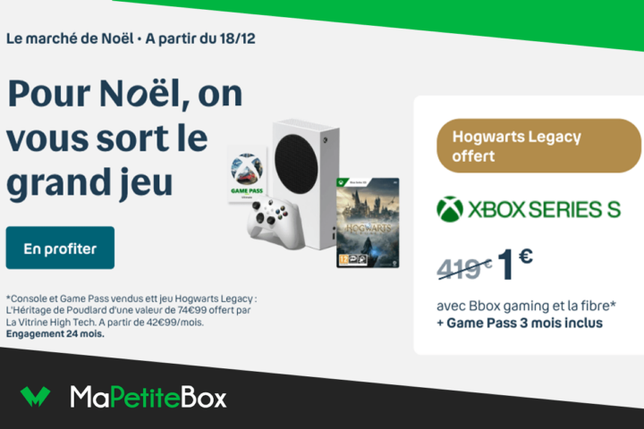 Xbox offre internet Noël Bouygues