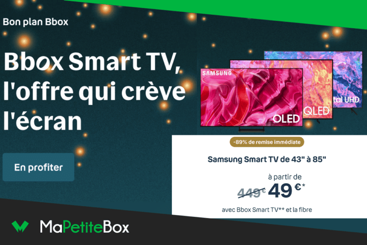 Smart TV en promo Bouygues Telecom