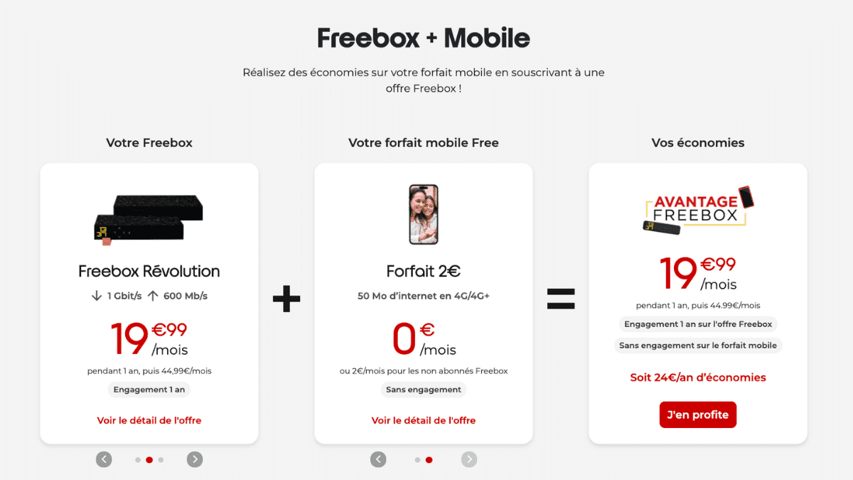 Box internet avec forfait gratuit