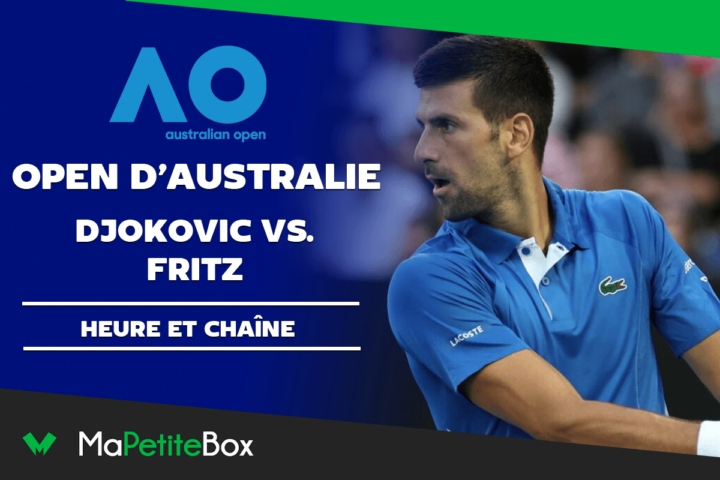 Djokovic vs Fritz sur Eurosport