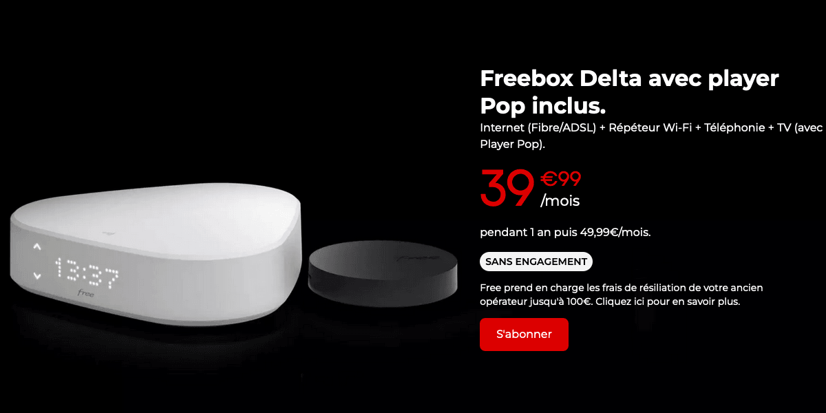 Promo freebox Delta avec Prime Video