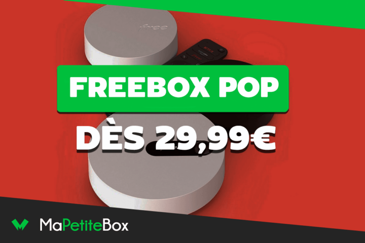 Promo sur la Freebox Pop
