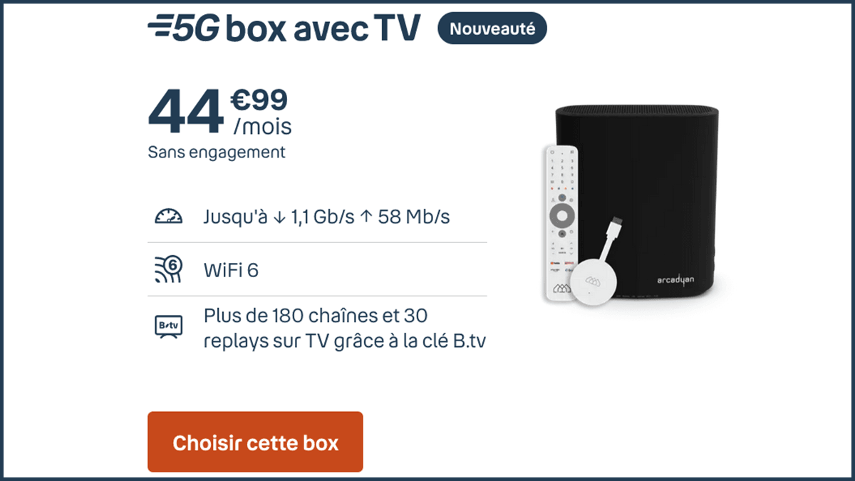 Bouygues Telecom box 5G