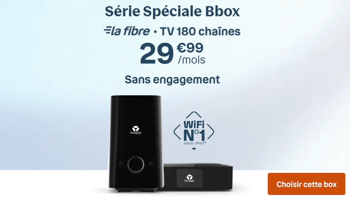 Bouygues Telecom box internet en promo