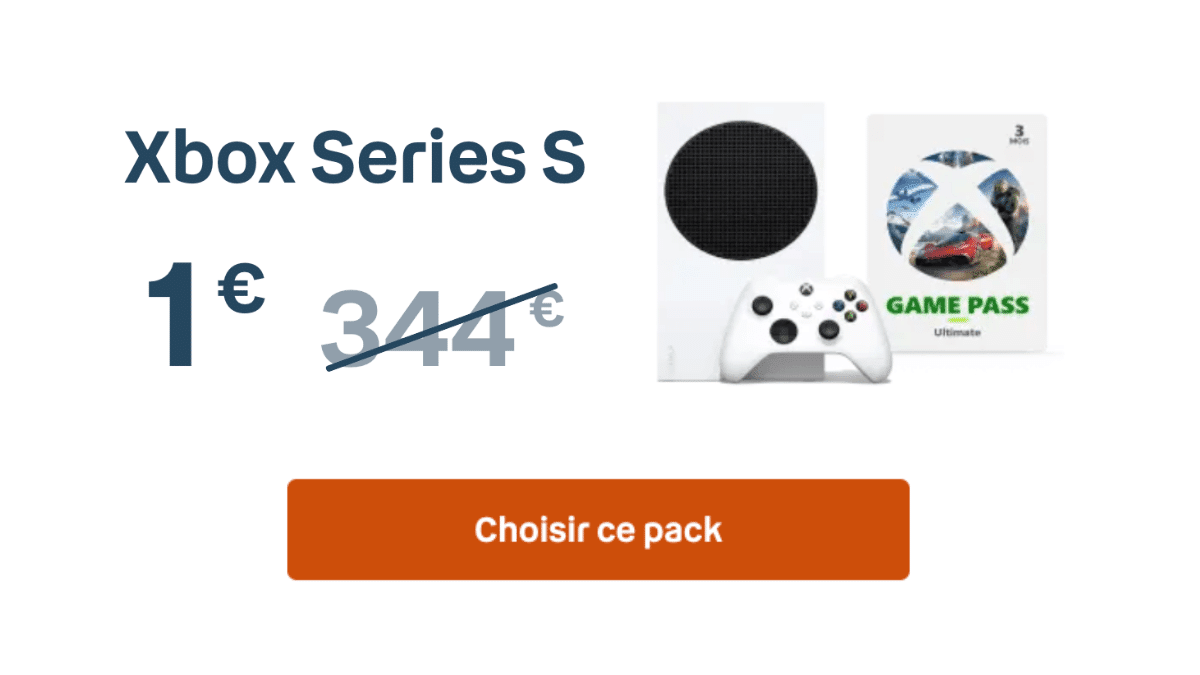 Xbox Series S en promotion