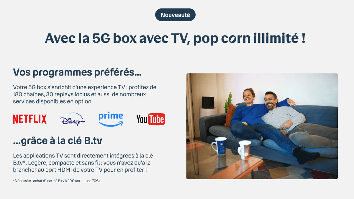 Box internet 5G Bouygues Telecom