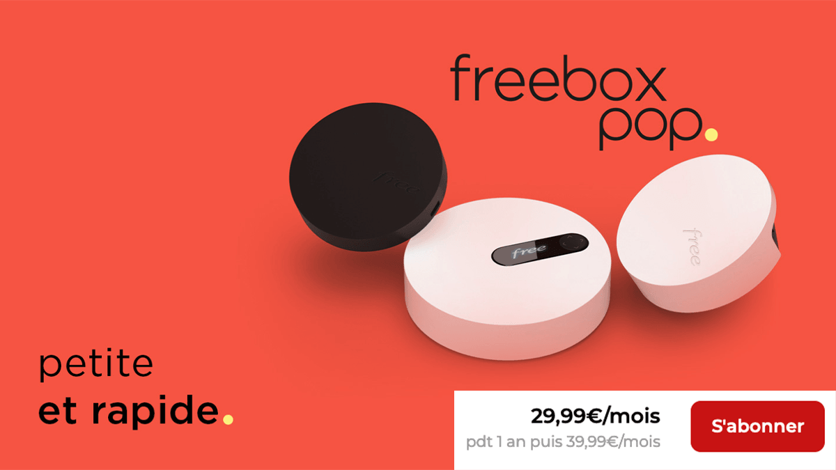 Freebox Pop box internet en promo