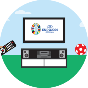 Euro 2024 de football chaîne TV
