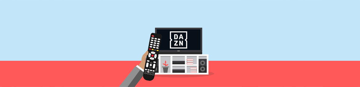 Le numéro de la chaîne TV DAZN
