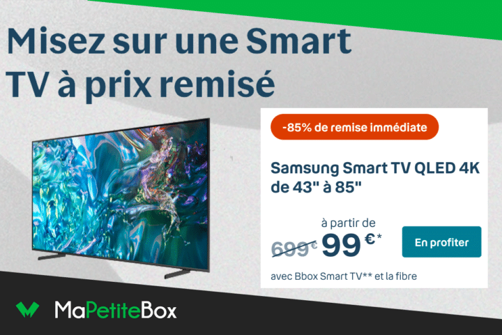 Smart TV en promo Bouygues Telecom