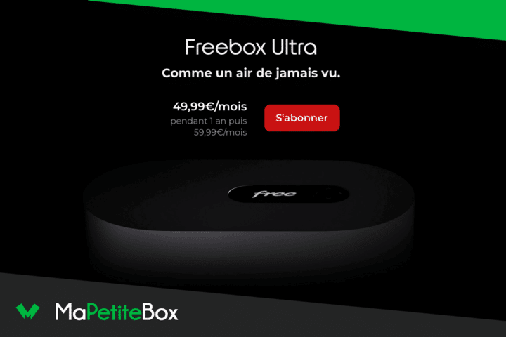 Box fibre optique Freebox Ultra