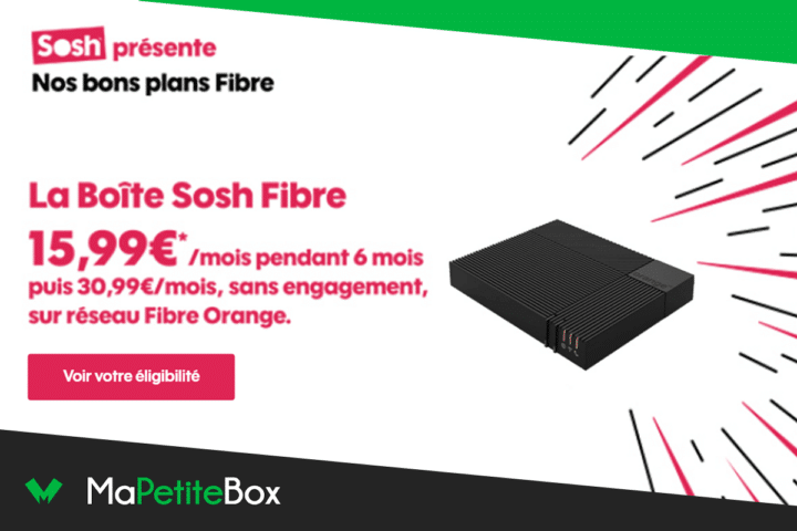 Box internet pas chères Sosh et RED by SFR