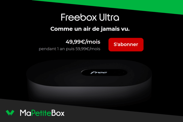 Box fibre optique Freebox Ultra performances