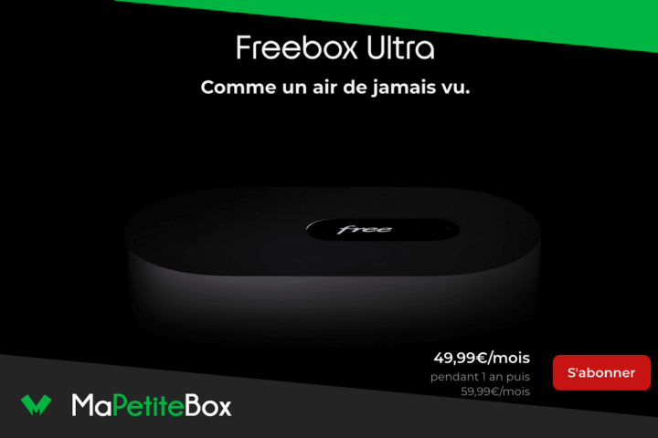 Box fibre optique Freebox Ultra