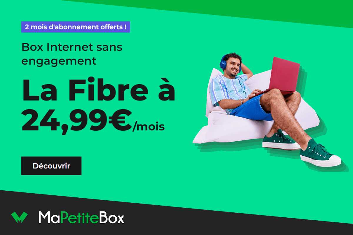 Red One Internet RED by SFR vous offre 2 mois de box internet avec fibre, TV, téléphonie