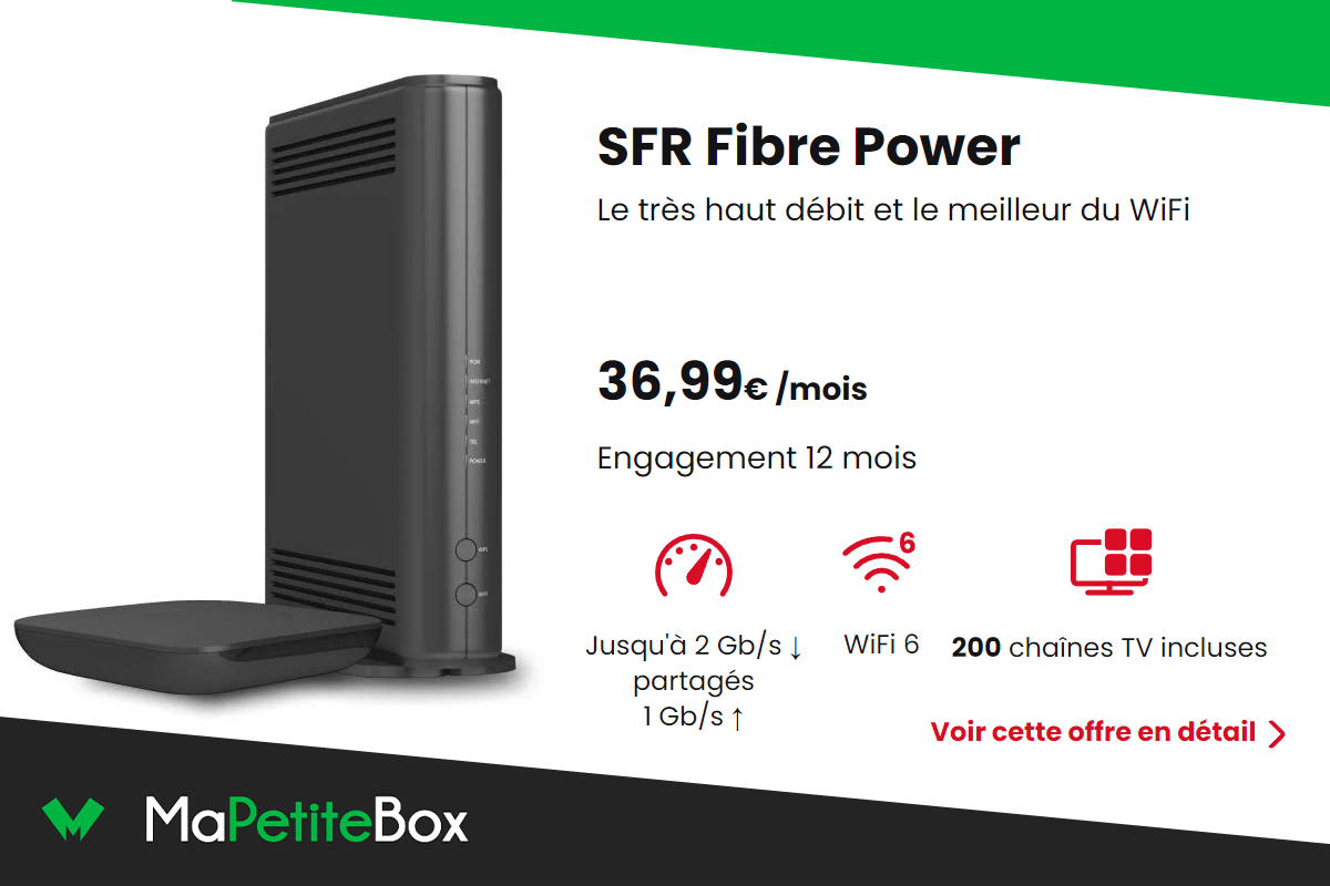 Modem Sfr Box d’occason | Plus que 4 à -60