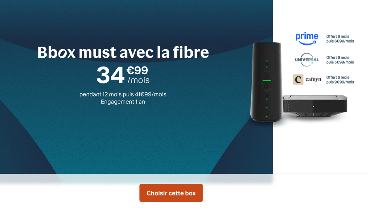 Des séries à gogo grâce à cette box internet avec Universal+ (offert 6 ...