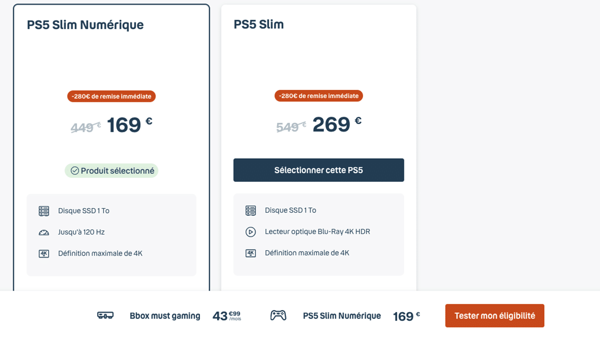 PS5 Promo Bouygues
