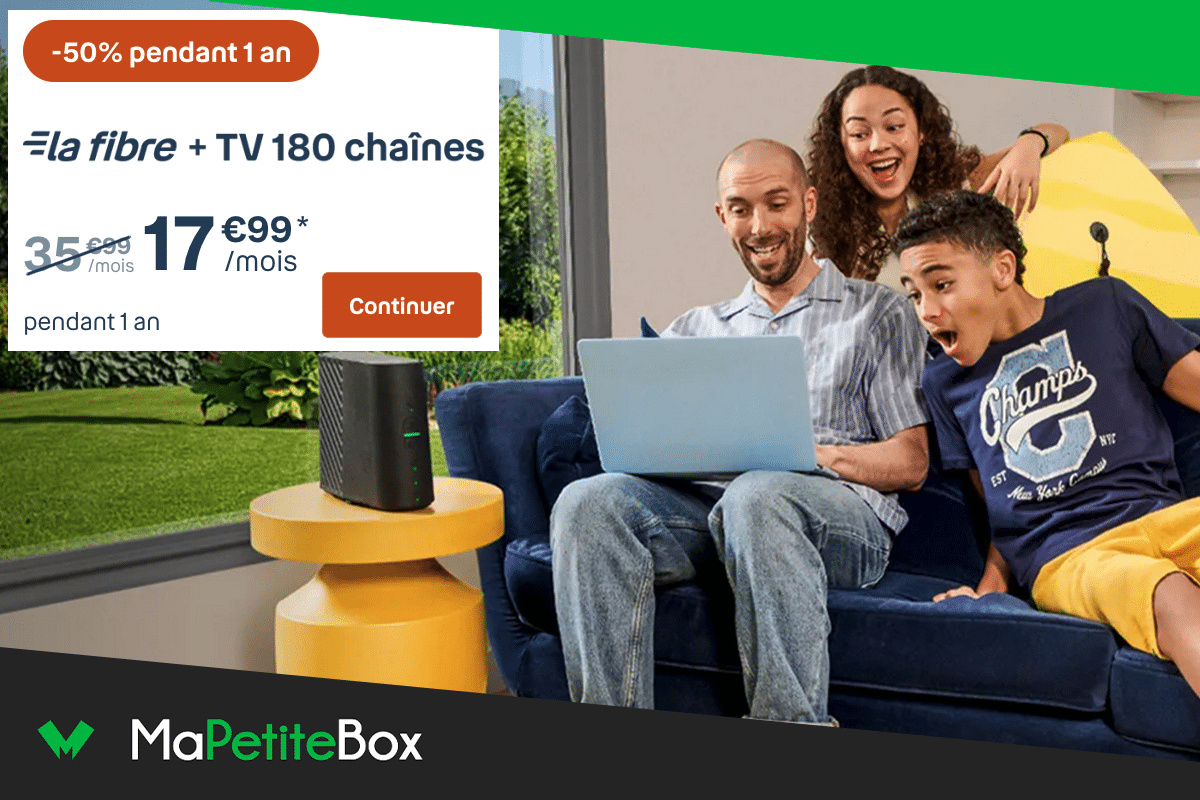 Pas raccordé à la fibre ? Pour vous, la box Bbox must est à 50 — free download