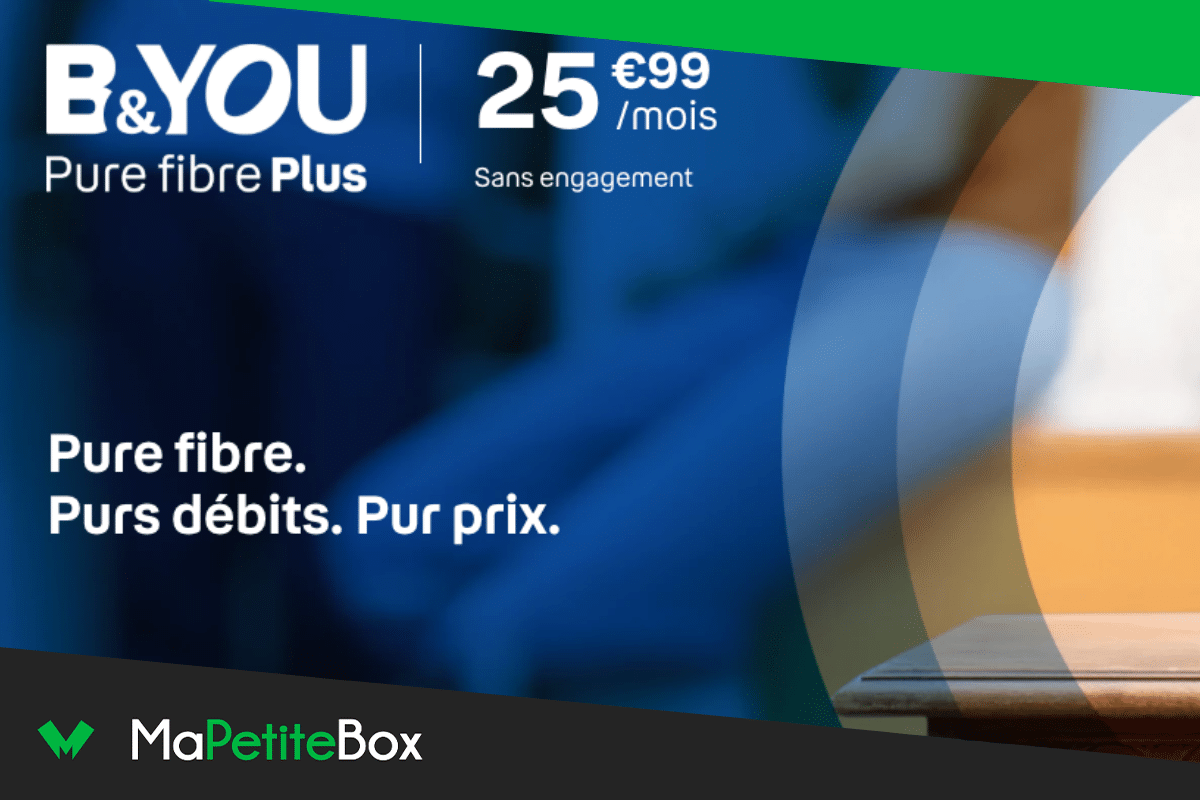 Un débit toujours plus élevé avec la box B&You Pure Fibre — free download