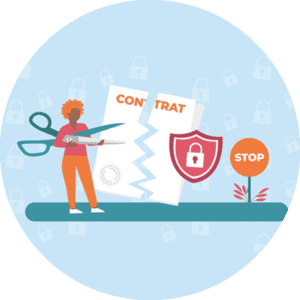 Résiliation d'une offre VPN avec ou sans engagement