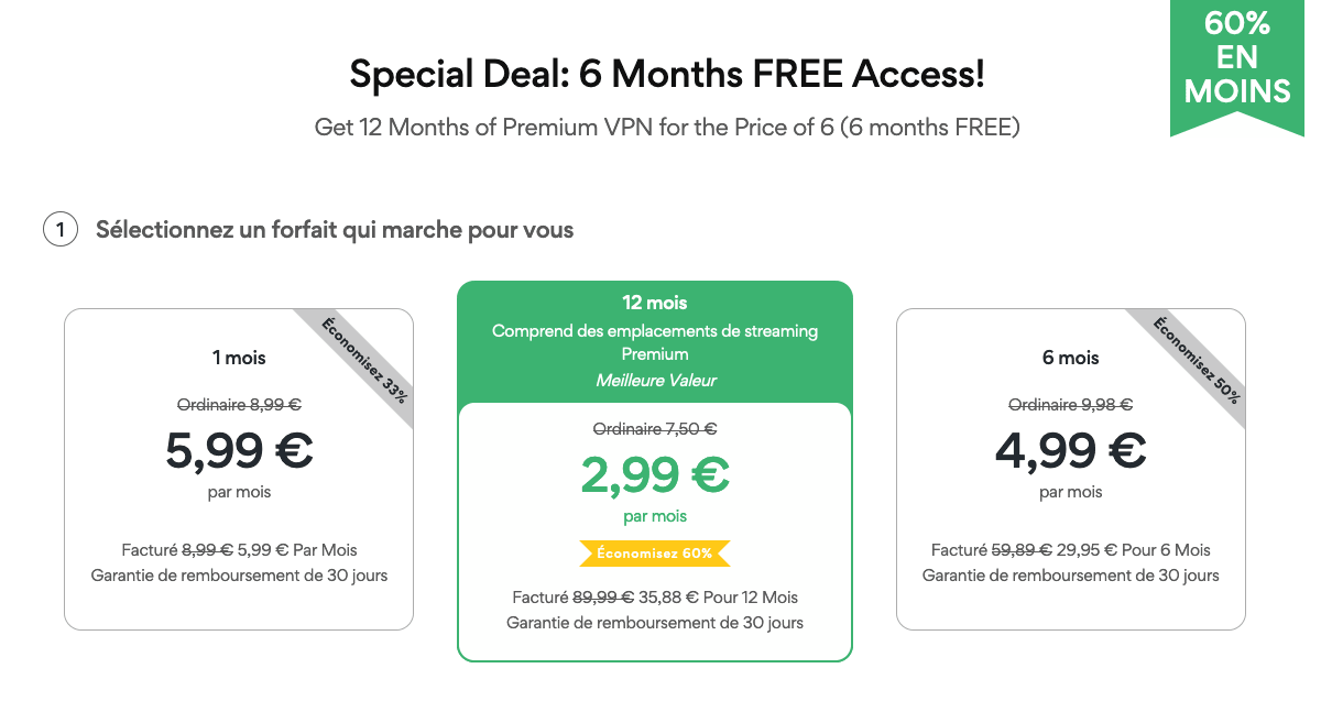 Tarifs Ultra VPN Tarifs Ultra VPN
