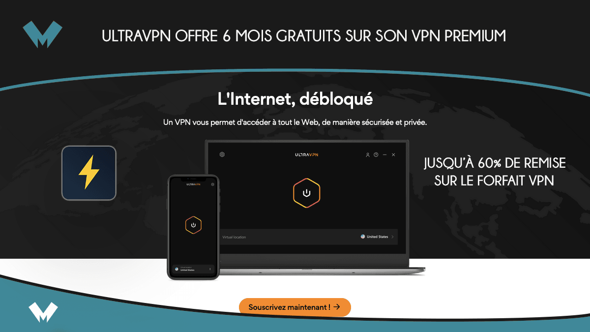 Le VPN Premium d'UltraVPN