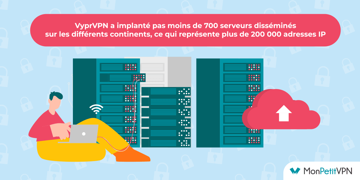 Serveurs de VyprVPN Les serveurs de VyprVPN