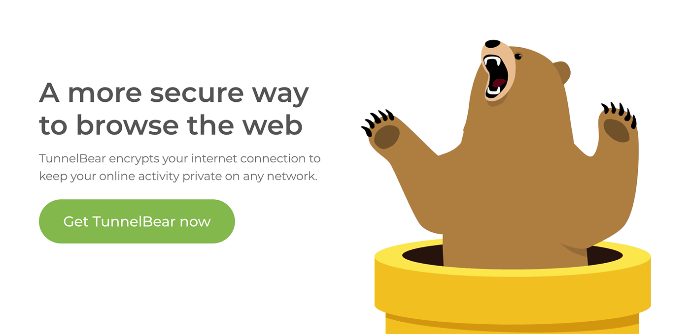 Fonctionnalites TunnelBear