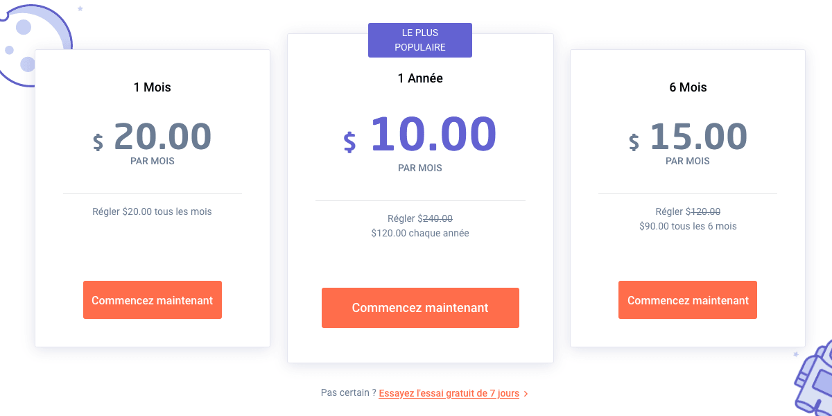 Les forfaits VPN Astrill Les forfaits VPN Astrill
