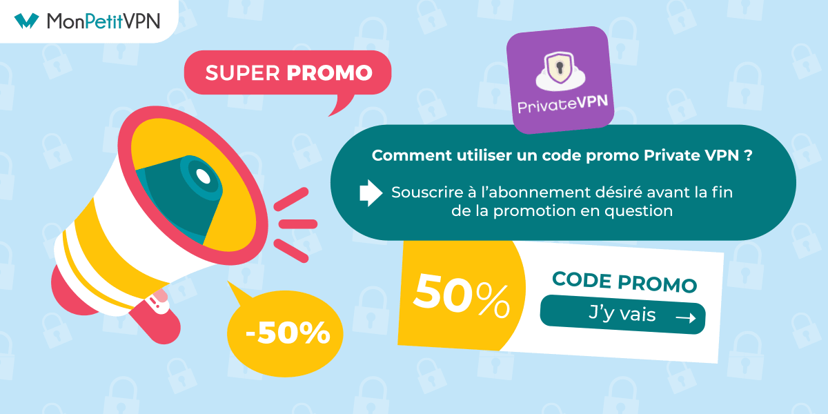 Utiliser un code promo Private VPN Utiliser un code promo PrivateVPN
