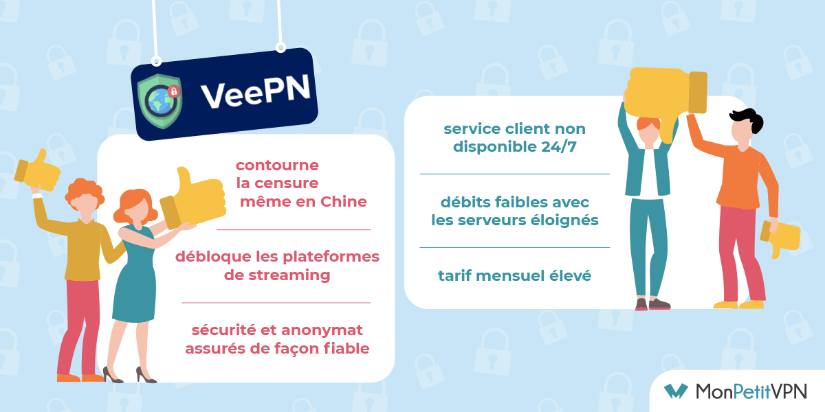 Que disent les avis VeePN ? Résumé des avis client VeePN