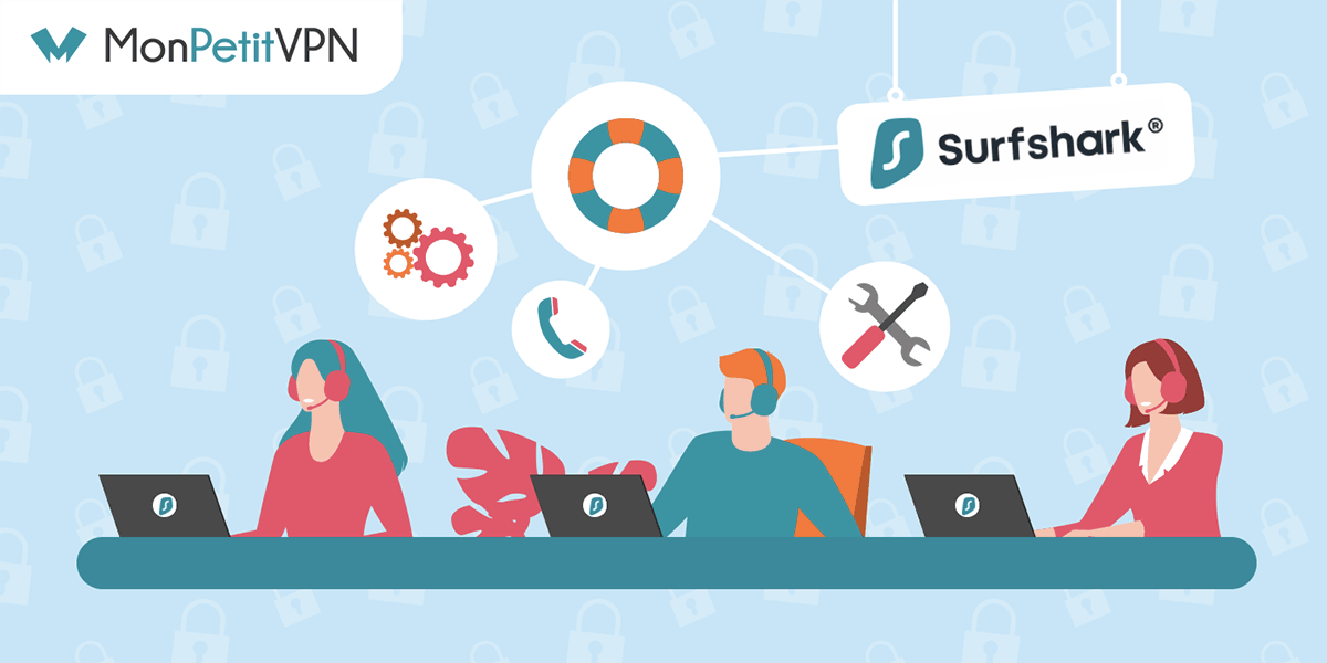 Prendre contact avec le support client Surfshark