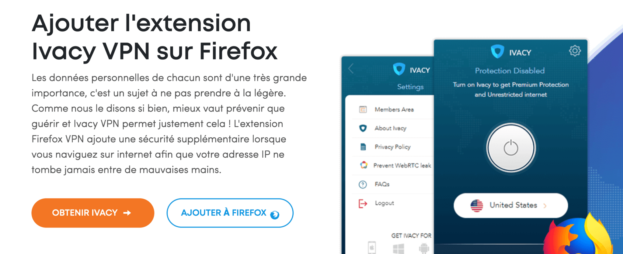 Ivacy VPN Firefox