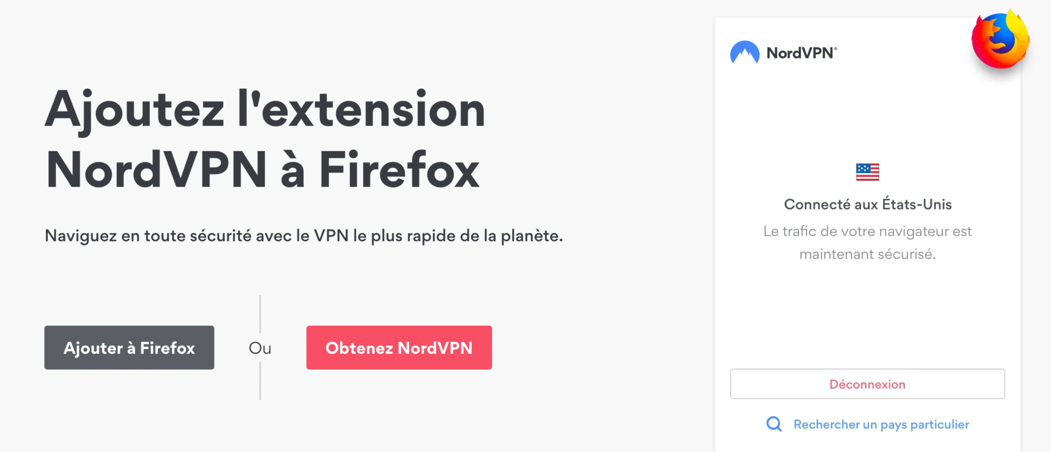 NordVPN Firefox