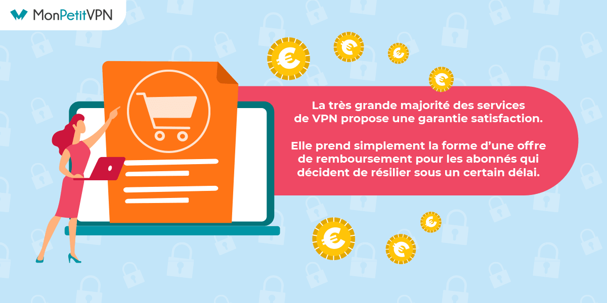 La garantie satisfaction est disponible chez de nombreux éditeurs VPN Profiter de la garantie satisfait ou remboursé des VPN