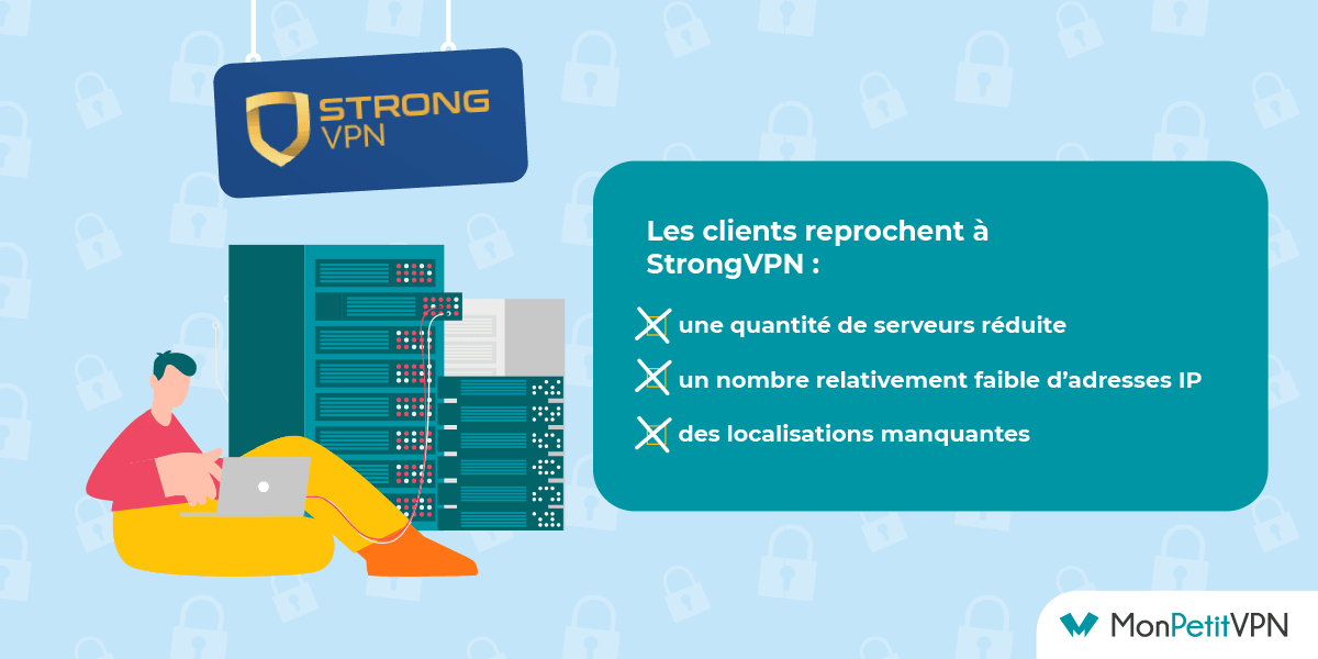 Avis client au sujet des serveurs StrongVPN Les avis client au sujet des serveurs StrongVPN