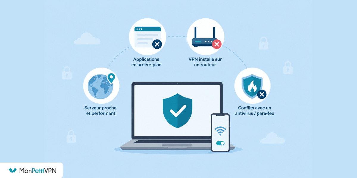 Débits connexion VPN Amélioration des débits de sa connexion VPN