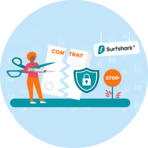 Mettre un terme à son contrat avec Surfshark