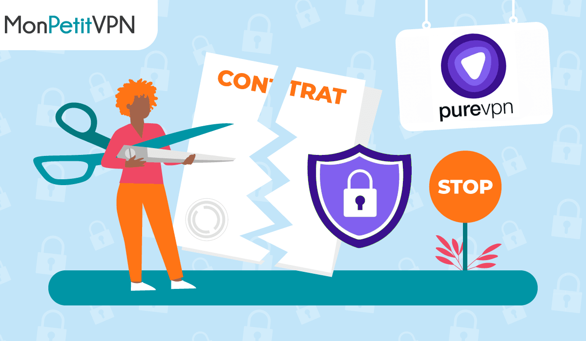 A técnica para terminar em PureVPN