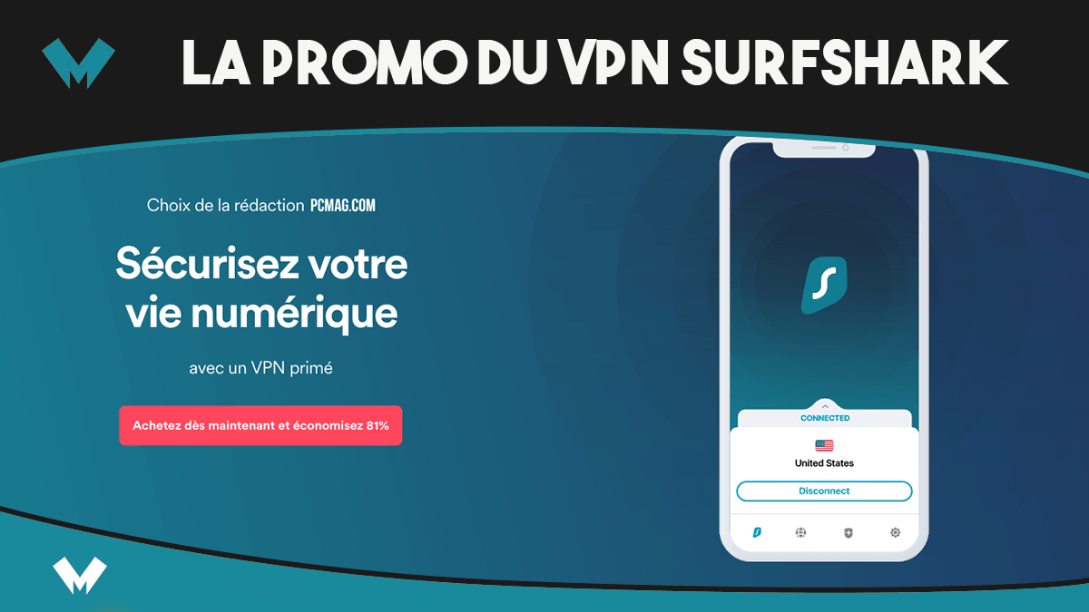 Les promos Surfshark
