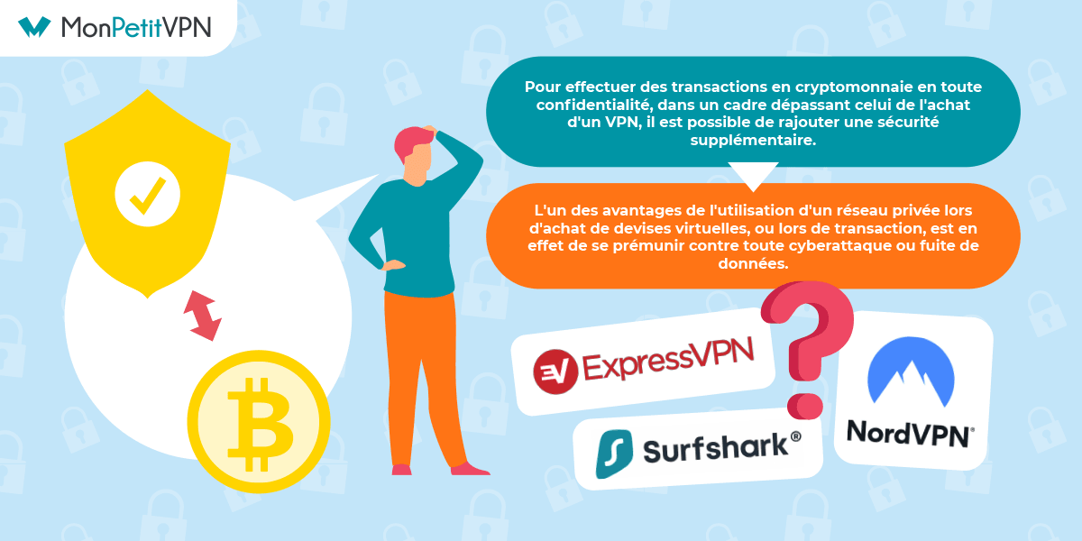 Les VPN qui acceptent les cryptomonnaies