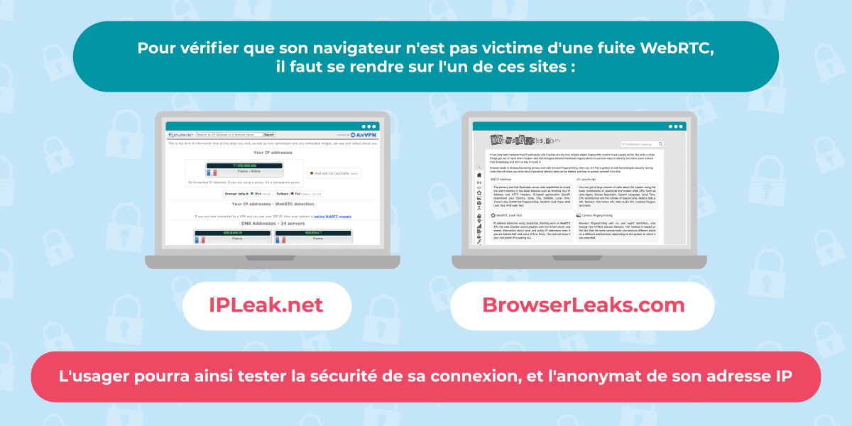 Comment faire un test de fuite webRTC ? Faire un test de fuites webRTC
